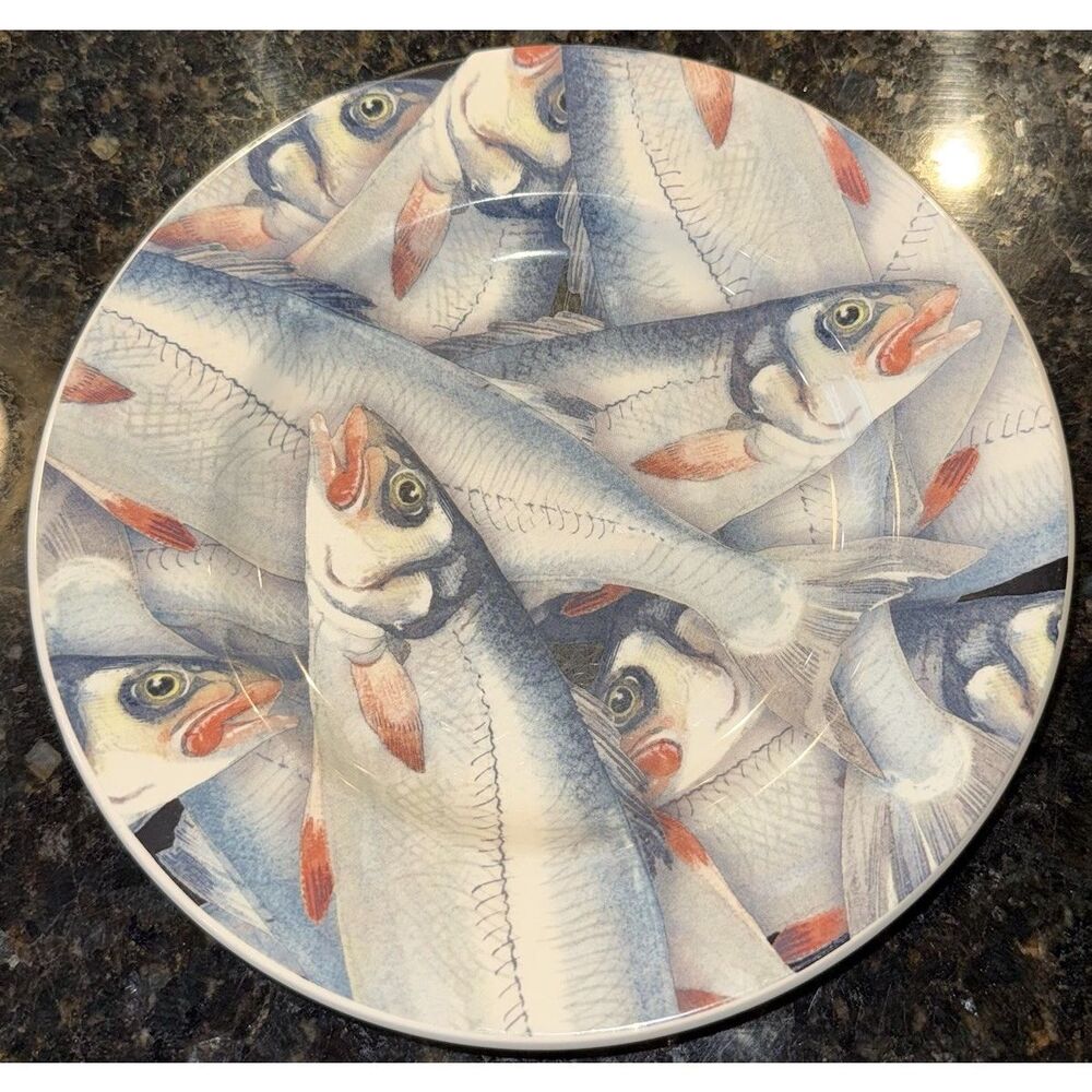 Emma Bridgewater Fish Plates 22cm / 8 1/2” Herring